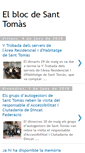 Mobile Screenshot of elblocdesanttomas.blogspot.com