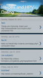 Mobile Screenshot of herpesandhpvdating.blogspot.com