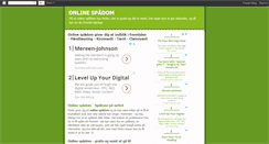 Desktop Screenshot of onlinespaadom.blogspot.com