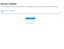 Tablet Screenshot of onlinespaadom.blogspot.com