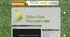 Desktop Screenshot of deberlima.blogspot.com
