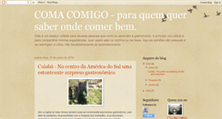 Desktop Screenshot of comacomigo.blogspot.com