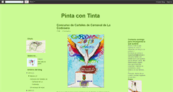 Desktop Screenshot of pintacontintas.blogspot.com