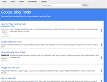 Tablet Screenshot of googleblogtools.blogspot.com
