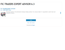 Tablet Screenshot of fictraders-63.blogspot.com
