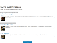 Tablet Screenshot of eat-out-singapore.blogspot.com