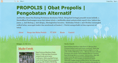 Desktop Screenshot of obatpropolisalami.blogspot.com