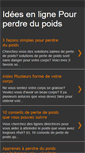 Mobile Screenshot of ideesenlignepourperdredupoids.blogspot.com