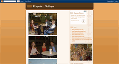 Desktop Screenshot of afriqueoct07.blogspot.com