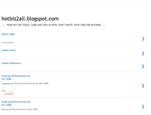 Tablet Screenshot of hotbiz2all.blogspot.com