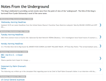 Tablet Screenshot of enotesunderground.blogspot.com