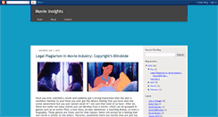 Desktop Screenshot of moviesinsights.blogspot.com