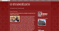 Desktop Screenshot of evangelicoeusou.blogspot.com