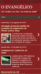 Mobile Screenshot of evangelicoeusou.blogspot.com