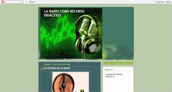 Desktop Screenshot of educacionyradio.blogspot.com