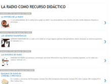 Tablet Screenshot of educacionyradio.blogspot.com