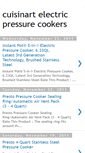 Mobile Screenshot of cuisinartelectricpressurecookers.blogspot.com