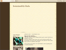 Tablet Screenshot of homemadeby-linda.blogspot.com