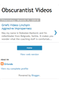 Mobile Screenshot of obscurantistvideos.blogspot.com