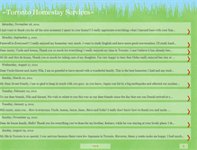 Tablet Screenshot of homestay-toronto.blogspot.com