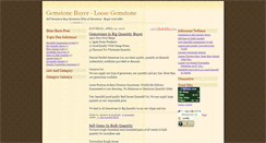 Desktop Screenshot of gemstonebuyer.blogspot.com