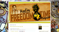 Desktop Screenshot of freedomtimelive.blogspot.com