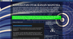 Desktop Screenshot of kehebatan-otakkanan.blogspot.com