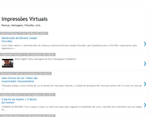 Tablet Screenshot of impressoes-virtuais.blogspot.com