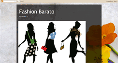 Desktop Screenshot of fashionbarato.blogspot.com