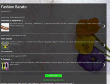 Tablet Screenshot of fashionbarato.blogspot.com