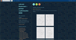 Desktop Screenshot of calculofinanciero-econ.blogspot.com