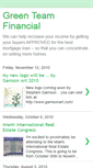 Mobile Screenshot of greenteamfinancial.blogspot.com