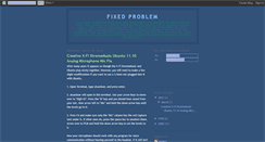 Desktop Screenshot of fixedproblem.blogspot.com