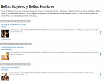 Tablet Screenshot of bellasmujeresybelloshombres.blogspot.com