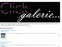 Tablet Screenshot of clickgalerie.blogspot.com