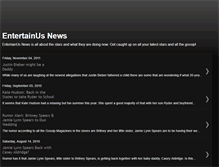 Tablet Screenshot of entertainusnews.blogspot.com