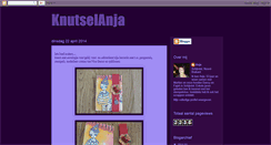 Desktop Screenshot of knutselanja.blogspot.com