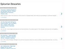 Tablet Screenshot of epicuriandescartes.blogspot.com