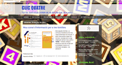 Desktop Screenshot of clicquatre.blogspot.com