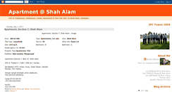 Desktop Screenshot of apartment-shahalam.blogspot.com