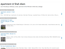 Tablet Screenshot of apartment-shahalam.blogspot.com