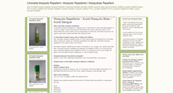 Desktop Screenshot of mosquitorepellent101.blogspot.com