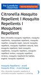 Mobile Screenshot of mosquitorepellent101.blogspot.com