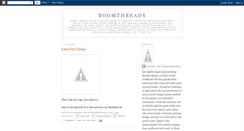 Desktop Screenshot of boomthreads.blogspot.com