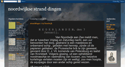 Desktop Screenshot of noordwijksestranddingen.blogspot.com