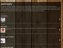 Tablet Screenshot of jazzlosophy.blogspot.com