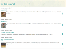 Tablet Screenshot of bythebushel.blogspot.com