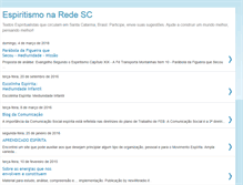 Tablet Screenshot of evfespiritismo.blogspot.com