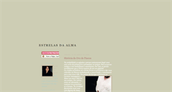 Desktop Screenshot of estrelasdaalma.blogspot.com