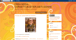 Desktop Screenshot of crea-moda.blogspot.com